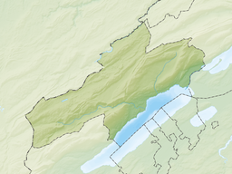 ทะเลสาบเนอชาแตลตั้งอยู่ในรัฐเนอชาแตล