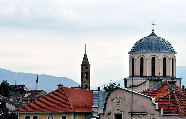 Mosque and Church in Kosovo