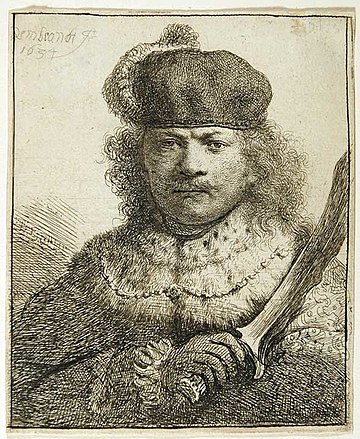 Memportretoj de Rembrandt