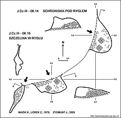 Plan jaskini