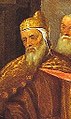 Portræt af doge Reniero Zeno, den 45. doge (regerede 1253–1268).