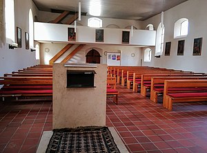 Riedheim (Leipheim), Ambrosiuskirche, Orgel (05).jpg