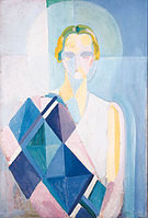 Retrato de la señora Heim, de Robert Delaunay, 1926-1927.