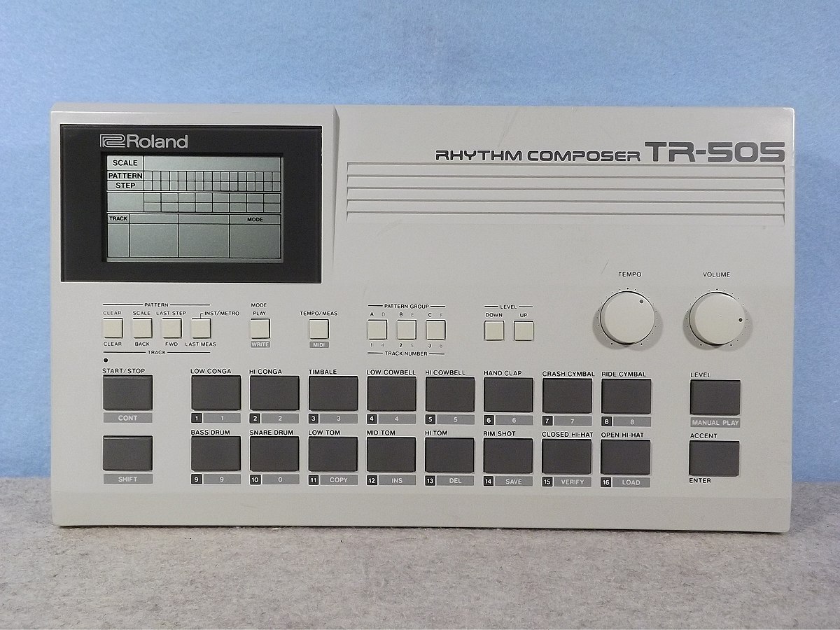 Roland TR-505 - 器材