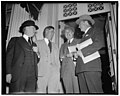 Roosevelt calls cabinet meeting. Washington, D.C., Sept. 16. Apparently not perturbed by President's Roosevelt's special cabinet meeting, were these four members of the cabinet who attended LCCN2016874013.jpg
