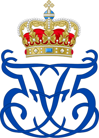 File:Royal Monogram of King Frederik V of Denmark.svg