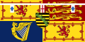 Royal Standard of Prince Arthur, Duke of Connaught and Strathearn (in Scotland) (1868-1917).svg