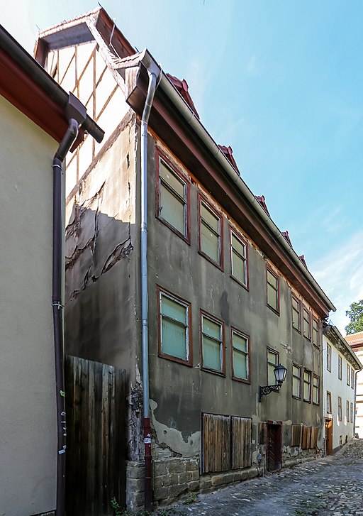 Rudolstadt Kleine Badergasse 5 Wohnhaus Bestandteil Denkmalensemble „Kernstadt Rudolstadt“