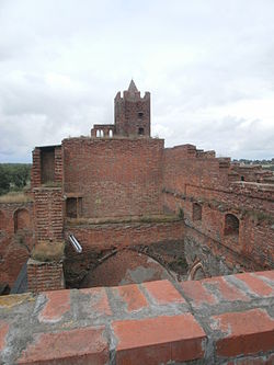 Ruiny zamku, 2 poł. XIII – 1 poł. XIV w. w Radzyniu Chełmińskim 4.JPG
