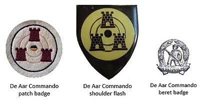 Aar Commando Insignia'nın SADF dönemi