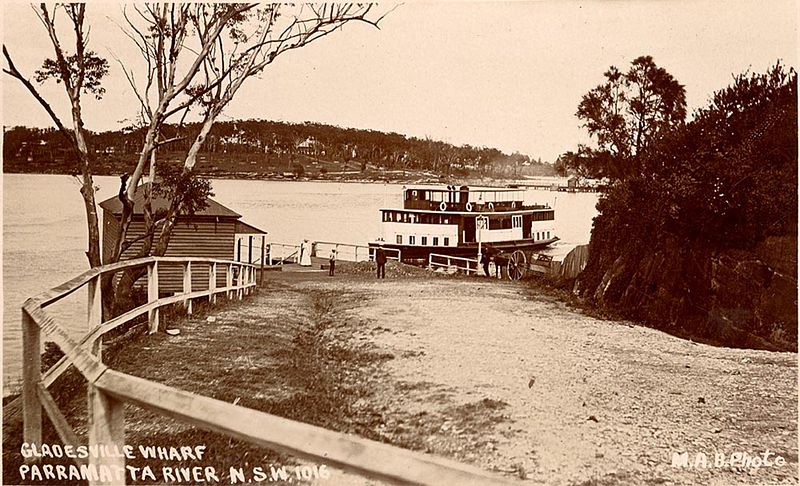 File:SLNSW 72219 Gladesville Wharf Parramatta River NSW.jpg