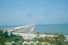 Saemangeum Seawall Saemangeum seawall.JPG