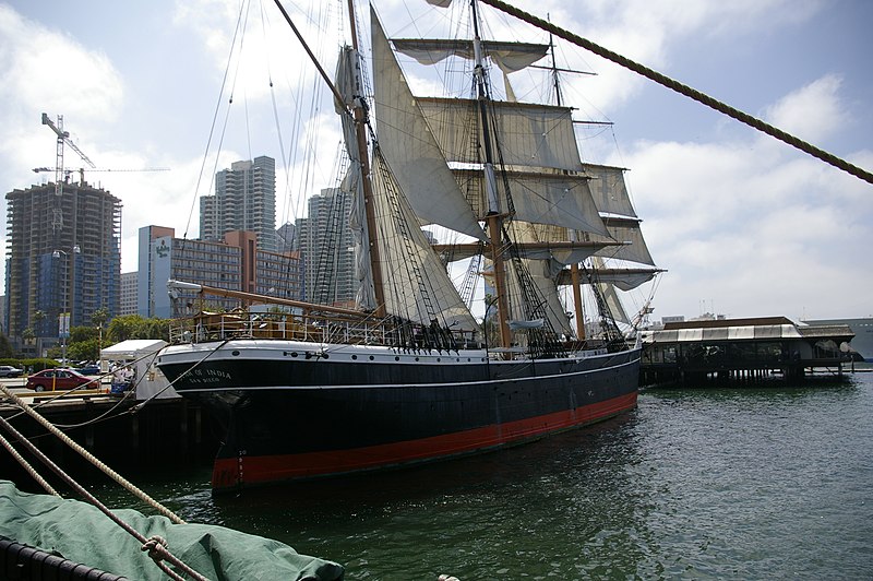 File:San Diego Star of India iron hull sailing ship 02.JPG