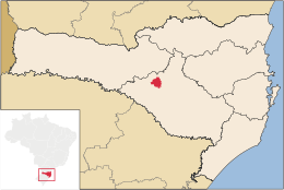 Brunópolis - Carte