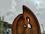 Sculpture by Mohau Modisakeng at Entrance 03 of the Newcastle Mall.jpg