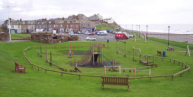 The sea front at Seascale
