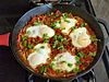 Shakshuka (Libyan omelette)