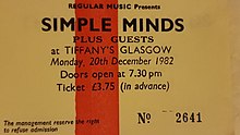 Simple Minds Albums, Songs - Discography - Album of The Year