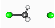 SN2 реакција на CH3Cl и Cl