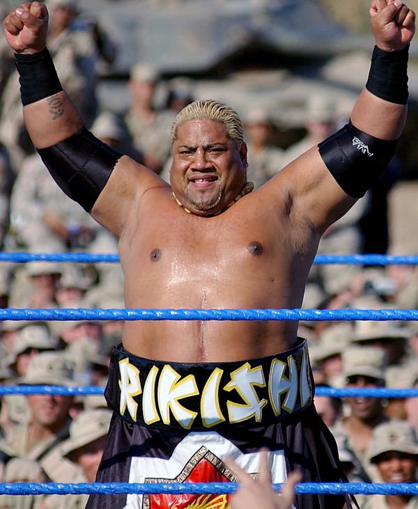 Rikishi at Tribute to the Troops in 2003