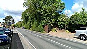 Thumbnail for File:South-west along the B3400, Newfound, Oakley, Hampshire - geograph.org.uk - 4512391.jpg