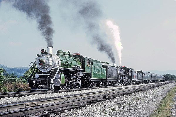 Image: Southern Ry 722 and Savanna & Atlanta 750 in August 1971