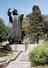 Grgur Ninski statue in Split