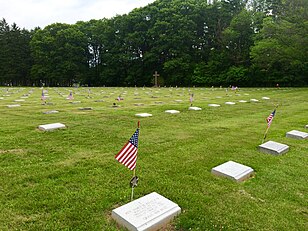 St. Joseph's Seminary (Princeton, New Jersey) Vincentian fathers cemetery.jpg