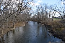 St. Joseph River in Milford Township, looking upstream.jpg