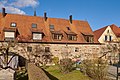 Stadtmauer und Graben Deocarplatz 9, 7, 5