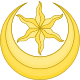 Badge étoile et croissant.svg