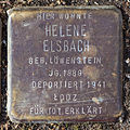 Stumbling block for Helene Elsbach (Eichendorffstrasse 43)