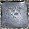 Stolperstein.Moabit.Solinger Straße 10.Else Ury und 38 andere.Stein 1.2720.jpg