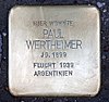 Stolperstein Belziger Str 53A (Schön) Paul Wertheimer.jpg