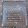 Stolperstein für Sarina Jeannette Clara Frank