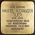Stolperstein für Manuel Alexander Slier (Rotterdam).jpg