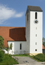 Catholic parish church of St. Johann Baptist in Töging am Inn, Hauptstraße 9