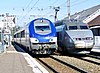 TER et TGV en gare de Besançon-Viotte