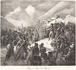 Passage du Mont St. Bernard (Napoleon's Army Crossing the St. Bernard Pass)