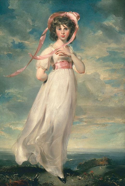 Sarah Barrett Moulton:Pinky (1794) door Thomas Lawrence (1769-1830), Huntington Library