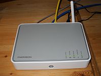 A Wi-Fi router contains a small computer to manage network traffic.