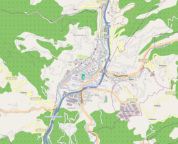 Moderní mapa Tolosy