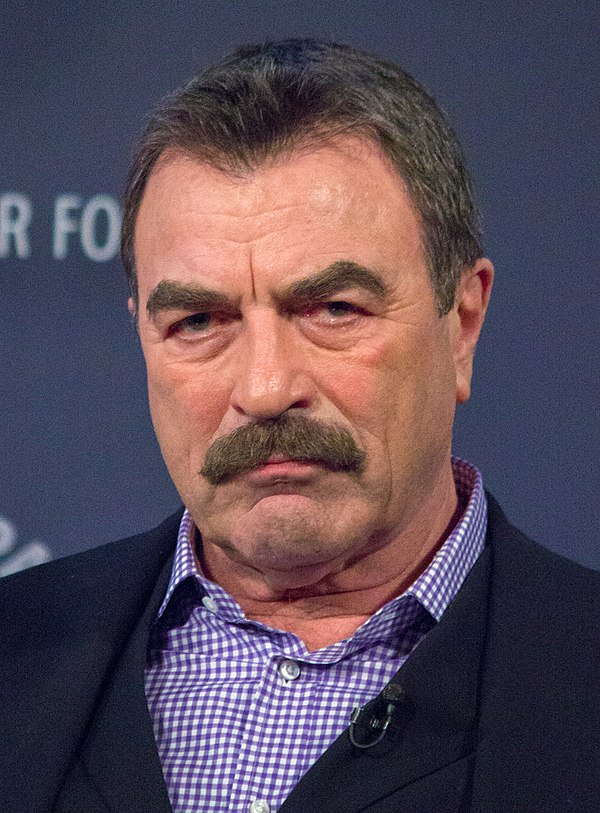 Actor Tom Selleck; initially cast as Indiana Jones, Selleck was forced to withdraw due to his contractual obligations to the television series Magnum,