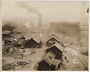 Top Works at Mine 11, Black Diamond, ca. 1915.