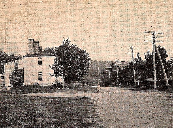 Topsfield Tollhouse along the Newburyport Turnpike