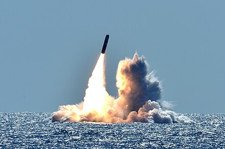 Trident II D5 is one of the most advanced submarine-launched ballistic missiles
