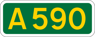 <span class="mw-page-title-main">A590 road</span> Trunk road in north west England