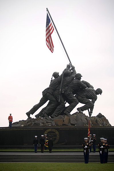 File:US Navy 071110-N-8273J-126 U.S. Marines conduct a wreath laying ceremony in honor of the 232nd Marine Corps birthday at the Marine Corps War Memorial.jpg