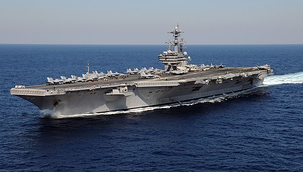 USS George H.W. Bush in January 2011