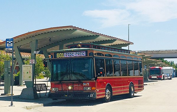 UTA Trolley on route 601 in Ogden.